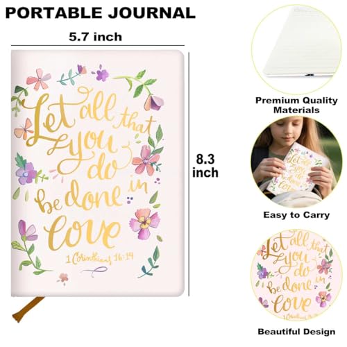 BQXH Christian Gifts Notebook for Women, Christian Prayer Journal for Woman - color: Multi 1306