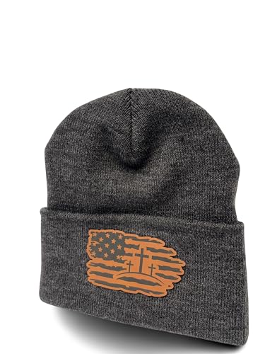 Christian Jesus Cross Hat for Men and Women – God Religious Faith Baseball Cap Trucker Snapback Hat - color: Beanie