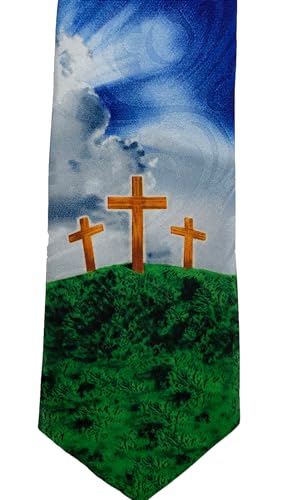 Steven Harris Christian Religious Jesus Novelty Neckties - color: Design # 16