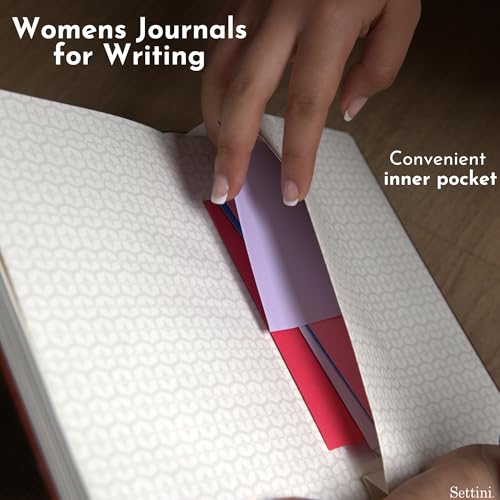 SETTINI® Vegan Leather Journal Gift Set with Pen 192 Pages, Tree of Life - color: Tree of Life