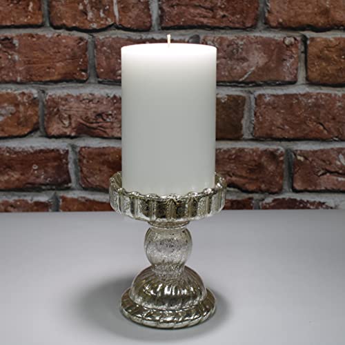 Richland Pillar Candle 4" x 6" White (1) - color: White, size: 4" x 6"