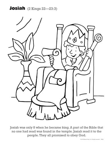 Bible Heroes Coloring Book