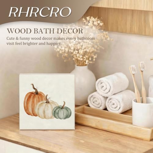 Farmhouse Fall Decor Wooden Box Sign - color: Fall-7