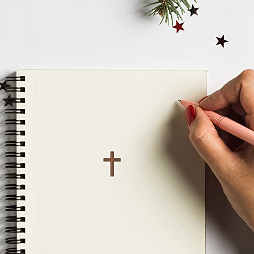 Cross Christian Planner Stickers, 0.5in Monthly Scrapbooking Kids DIY Arts Crafting 208-Pack