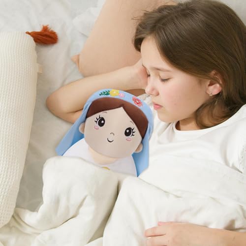Mary Plush Nativity Scene Set - Gift for Women's Day Baby Plush Soft Jesus Stuffed Animal, Perfect Holiday Decor Christian Gift for Girl, 10 Inch - style: Mary