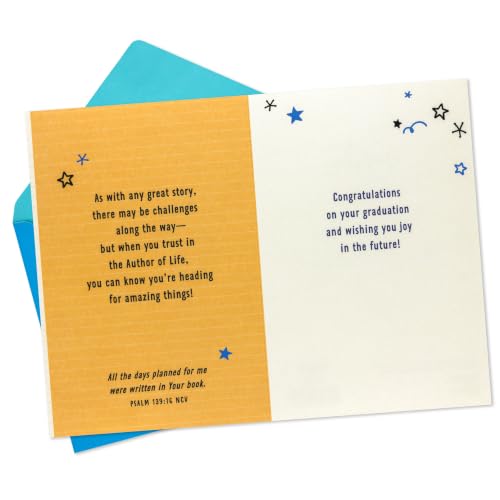 Hallmark DaySpring Religious Graduation Card (God Is Writing Your Next) - style: God is Writing Your Next Chapter