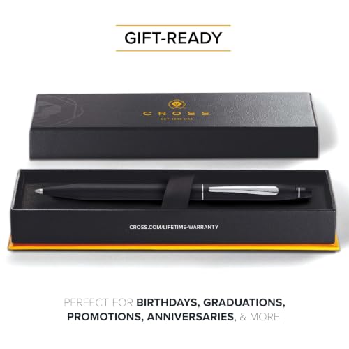 Cross Click Black Selectip Rollerball Pen, Medium Point, Black Ink - color: Black