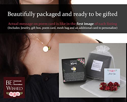 Be Wished Confirmation Gifts, Thoughtful Handmade Necklace with Meaningful Message, Ready to Give Jewelry - style: Custom Engraved Necklace 2
