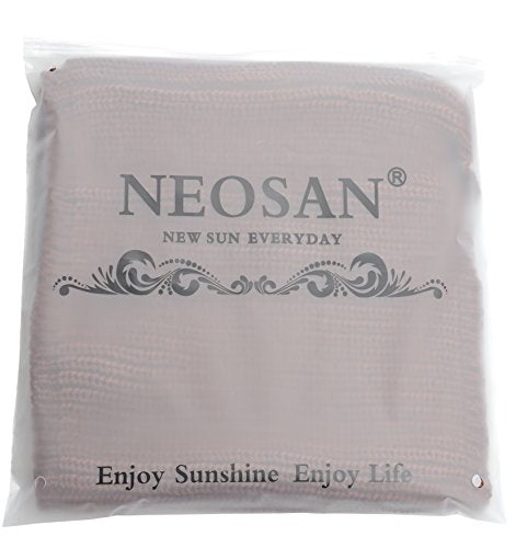 NEOSAN Womens Thick Ribbed Knit Winter Infinity Circle Loop Scarf - color: Coffee