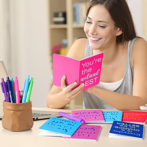 Funrous 32 Pcs Mini Notebooks with Pens Adults Party Favors, Stylish - style: Stylish