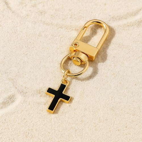 Cross Keychain – Cool Keychains Gifts for Christian, Baptism, Holidays, Keychains for Car Keys - color: Cross6
