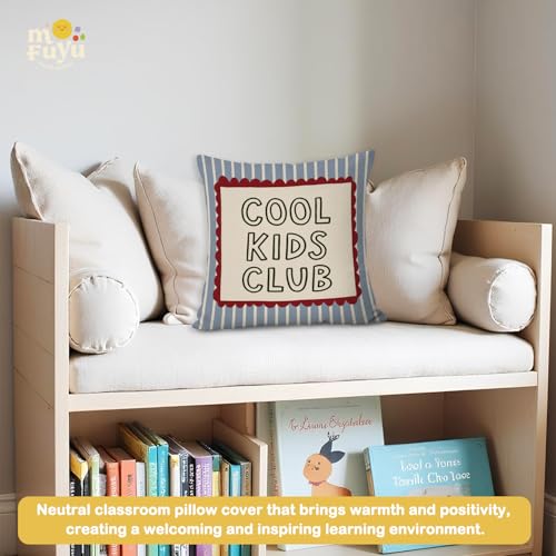 Playroom Decor Pillow Covers 18x18,Reading Corner Decor - color: Club