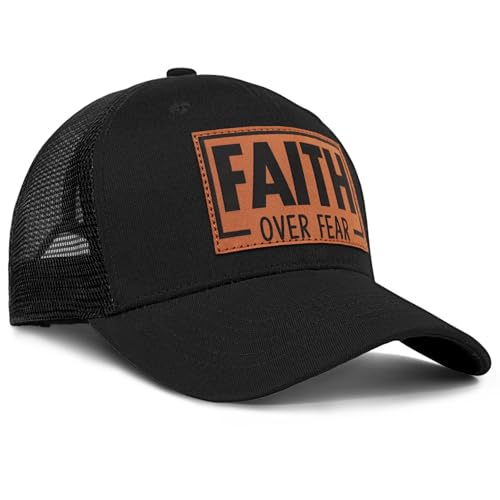 Christian Jesus Cross Hat - Faith Hats for Men Women - Religious Gifts for Thanksgiving Christmas - color: Faith Power-1