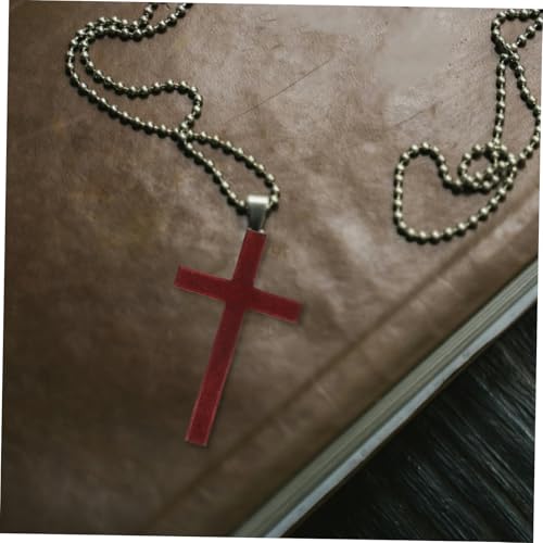 EXCEART 6 Pcs Wooden Cross Crafts DIY Mini Wooden Crosses Charms Pendants Catholic Cross Prayer Handheld Ornaments for Church Party Favors Wall Decoration Jewelry Projects (Pack of 2) - size: 12X7X0.7CM (Pack of 2)
