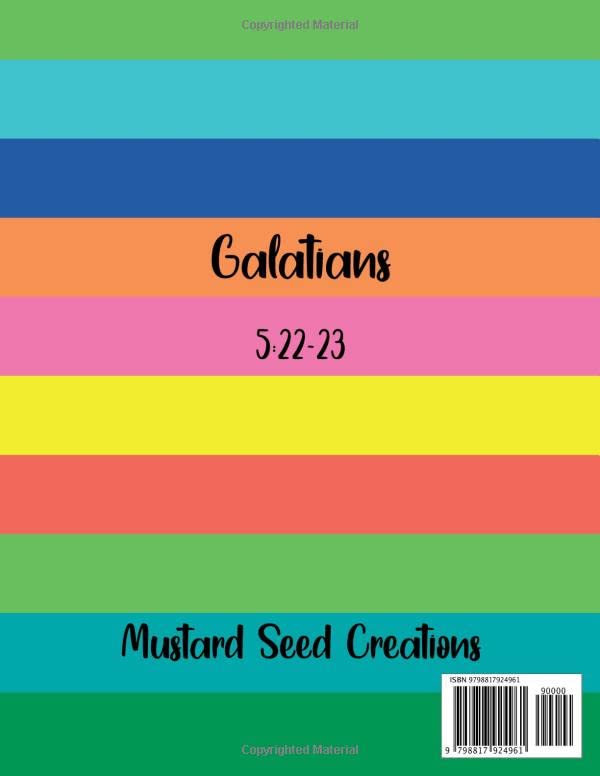 Fruit of the Spirit Composition Notebook: 8.5 x 11 College Ruled Christian Themed Notebook