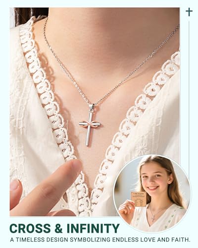UPROMI To My Friend/Sister in Christ/Granddaughter/Daughter/Niece Gifts - style: To My Daughter