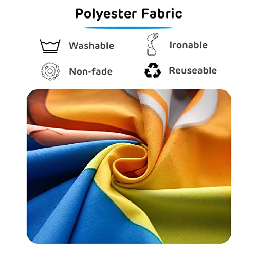 Loccor 5x3ft Fabric Cross Tapestry Photography Backdrop Stairway to Heaven Women Men Church Living Room Dorm Apartment Bedroom Aesthetic Photo Christian Background Religious Wall Art Spiritual Mural - size: 39.4"L x 1"W