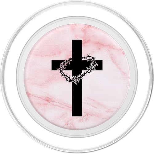 Cross - Jesus Christ PopSockets PopGrip for MagSafe - style: Magnetic PopGrip