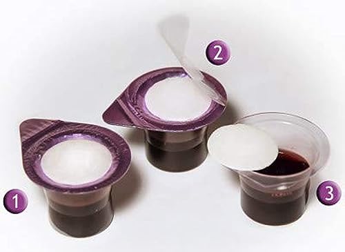 Generic 200 Sets of Prefilled Communion Cups with Grape Juice & Wafers