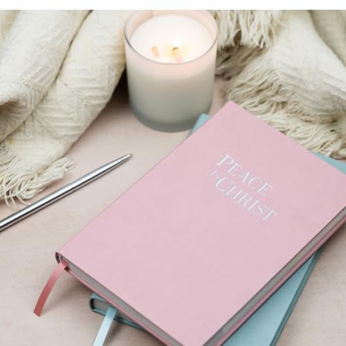 Prayer Journal – Peace in Christ 12-Week Guided Christian Prayer Journal for Women & Men with Daily Prayer Prompts, Scripture, Gratitude & Reflection for Spiritual Growth - color: Green