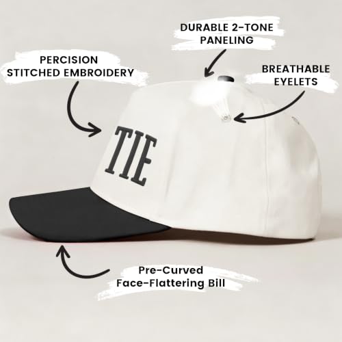Put It On My Husband's Tab Funny Trucker Hats Women Vintage Adjustable Baseball Cap Embroidery Fashion Trucker Hat - color: Auntie - Beige/Black