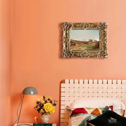 FOLKOR Framed Wall Art for Home Office Decor, Spring Landscape Canvas Prints for Kitchen Bedroom Decoration, Farmhouse Artwork for Nursery Room Guest Room, 4x6 - color: Country Lane, size: 4x6"