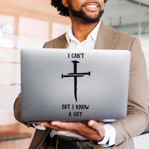 I Can't But I Know a Guy Christian Car Decal - color: I Can't But I Know a Guy