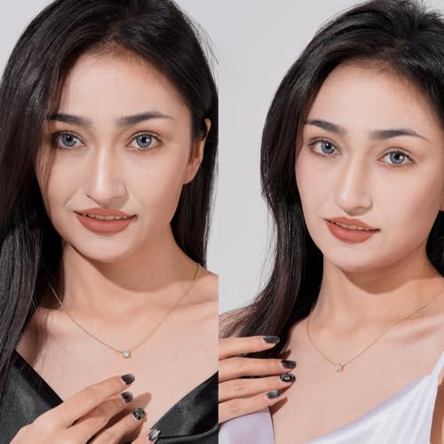 Layered Necklaces for Women | 14K Gold Plated Stackable Choker Necklace Set - Dainty Jewelry Gift - style: 2PCS-Gold Cubic zirconia layered necklaces