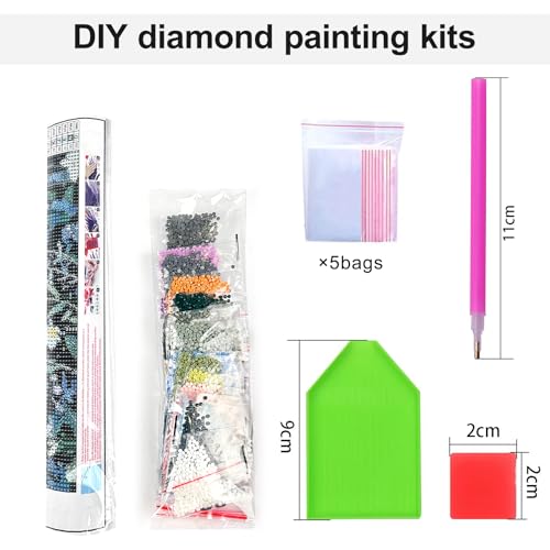 Christmas Diamond Art Kits for Adults, Diamond Painting Kits for Beginner - color: DP05624