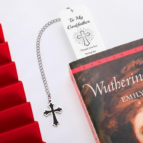 Godfather Gifts for Men Christian Gifts for Men Bible Bookmark - style: To My Godfather