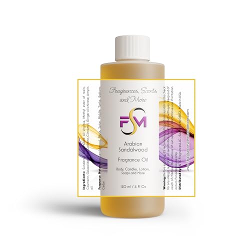 Arabian Sandalwood Fragrance Oil - 4 Fl Oz Plastic Bottle (120ml) - size: 4 Fl Oz (Pack of 1)