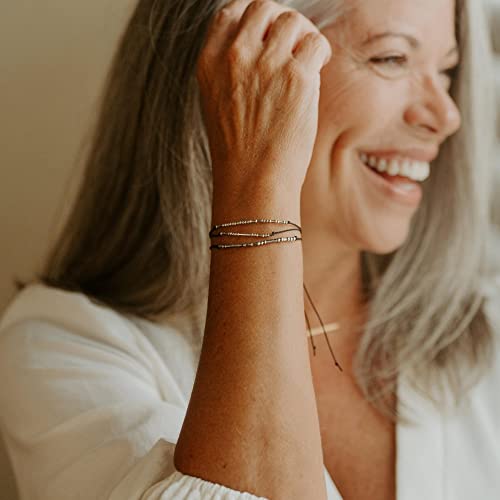 Loved Creations Morse Code Bracelets for Women, Christian Bible Verse Bracelets, Scripture S925 Sterling Silver Inspirational Faith Jewelry, Religious Gifts for Women - color: Colossians 1:11