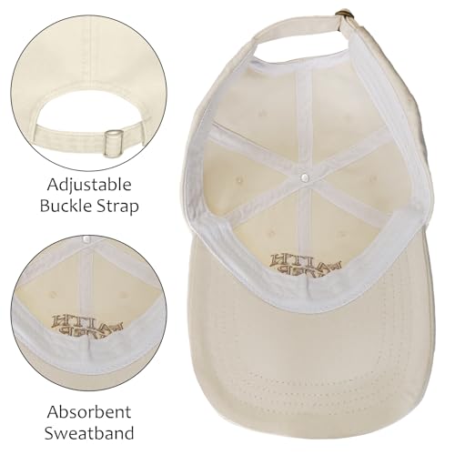 Faith Over Fear Hat for Men Women Embroidered Adjustable Cotton Christian Jesus Religious Faith Baseball Cap - color: Apricot