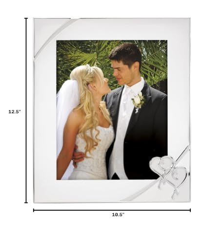 Lenox True Love 8x10 Wedding Silverplate Picture Frame - style: Picture Frame (8x10)