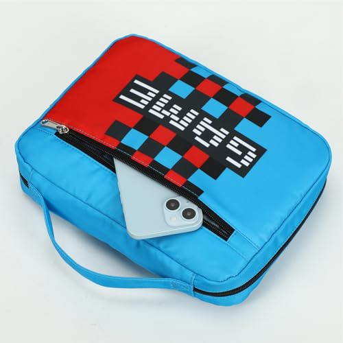 JIANYA Bible Cover for Boys Kids Bible Case Church Bag Childrens Bible Bag with Handle and Zippered Pocket Gamer