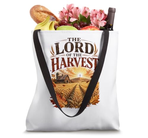 The Lord Of The Harvest Autumn Farm Faith Tote Bag