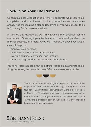 Kingdom Wisdom Devotional for Graduates: 90 Days of God's Promises for Young Men