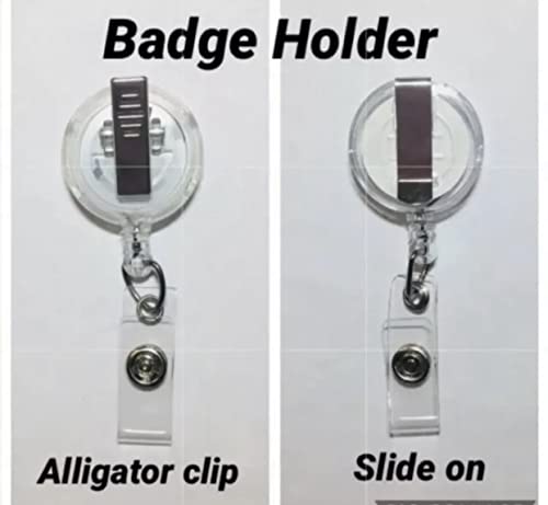 Bible Verse Christian Quote Inspirational Verse Funny Badge Reel Retractable for ID or Key Card Badge Holder Gift Nurse (Badge Holder - Alligator Clip) Christmas Stocking Stuffer - style: Badge Holder - Alligator Clip
