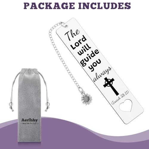 Bible Bookmark Christian Gifts for Women Men Faith Based Gifts Inspirational Gift Religious Gift Motivational Easter Birthday Present for Mom Dad Sister Brother Friends Reading Accessories - color: Christian Bookmark