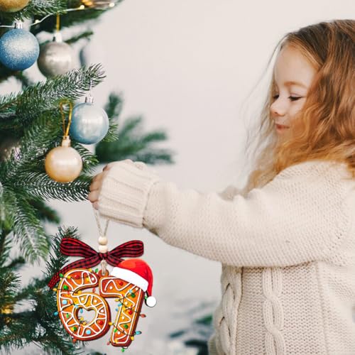 67 Ornament, 6 7 Christmas Ornaments 2026, Funny Ornament for Kids, 67 Gift - style: 67 Meme