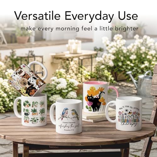 Fall You Are Inspirational Christian Coffee Mug Gifts for Mom, Bible Verse Religious Gifts for Women Sisters Daughter, Baptism Birthday Gift for Church Friend