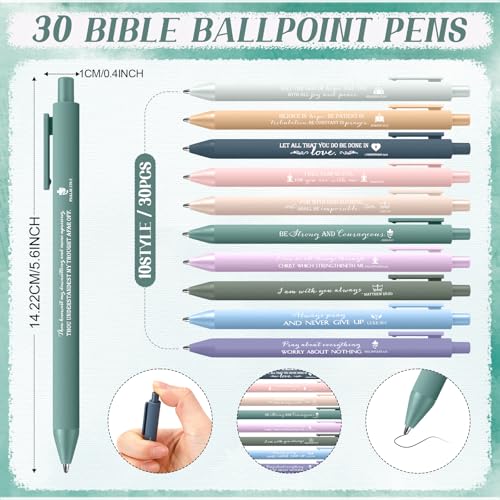 Gueevin 30 Sets Christian Gifts Bulk for Woman, Watercolor Style