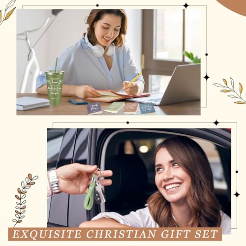 Hollowfly 24 Set/96 Pcs Christian Church Religious Gifts Bulk(Morandi) - color: Morandi