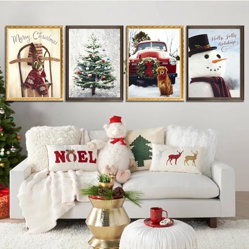 Christmas Diamond Art Kits for Adults, Diamond Painting Kits for Beginner - color: JOJO-DP89