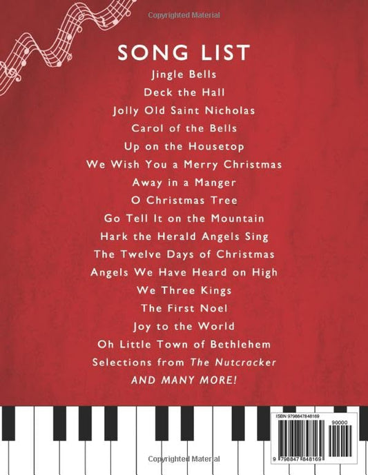 Easy Piano Christmas for Beginners: Simple Sheet Music of Holiday Songs (Easy Piano Songs for Beginners)