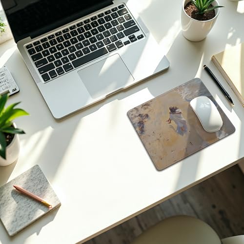 Christian Jesus Mouse Pad, Christian Gifts for Women Faith, Footprints in the Sand Bible Verse Mouse Pads Mousepad for Home Office Dorm Computers Laptop Supplies Desk Accessories, 9.5x7.9 Inch - color: 31Child, size: 9.5L x 7.9W inches