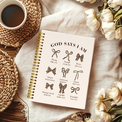 THDSE Leopard Notebook Journal, Christian Bible Notebook for Women - color: leopard