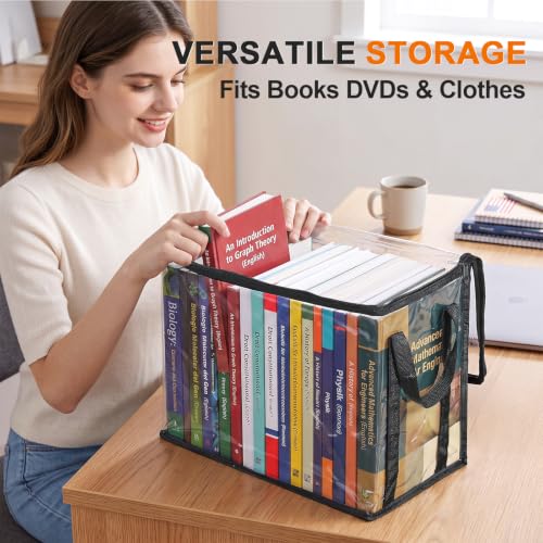 CTIME Waterproof Clear Book Storage Bag (XL) - size: XL