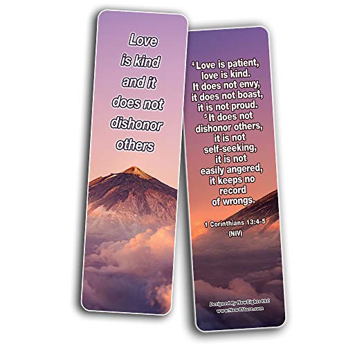 NewEights Popular Bible Verses Teenage Boys Bookmarks (12 Pack) - color: Popular Verses Teenage Boys Bookmarks (12 Pack)