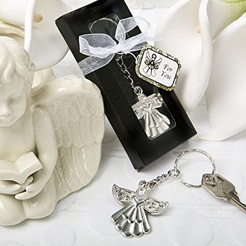 Guardian Angel Metal Key Ring Favor in a Box